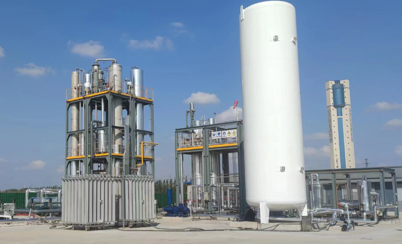 山東8萬方/天油田氣脫碳及液體二氧化碳利用